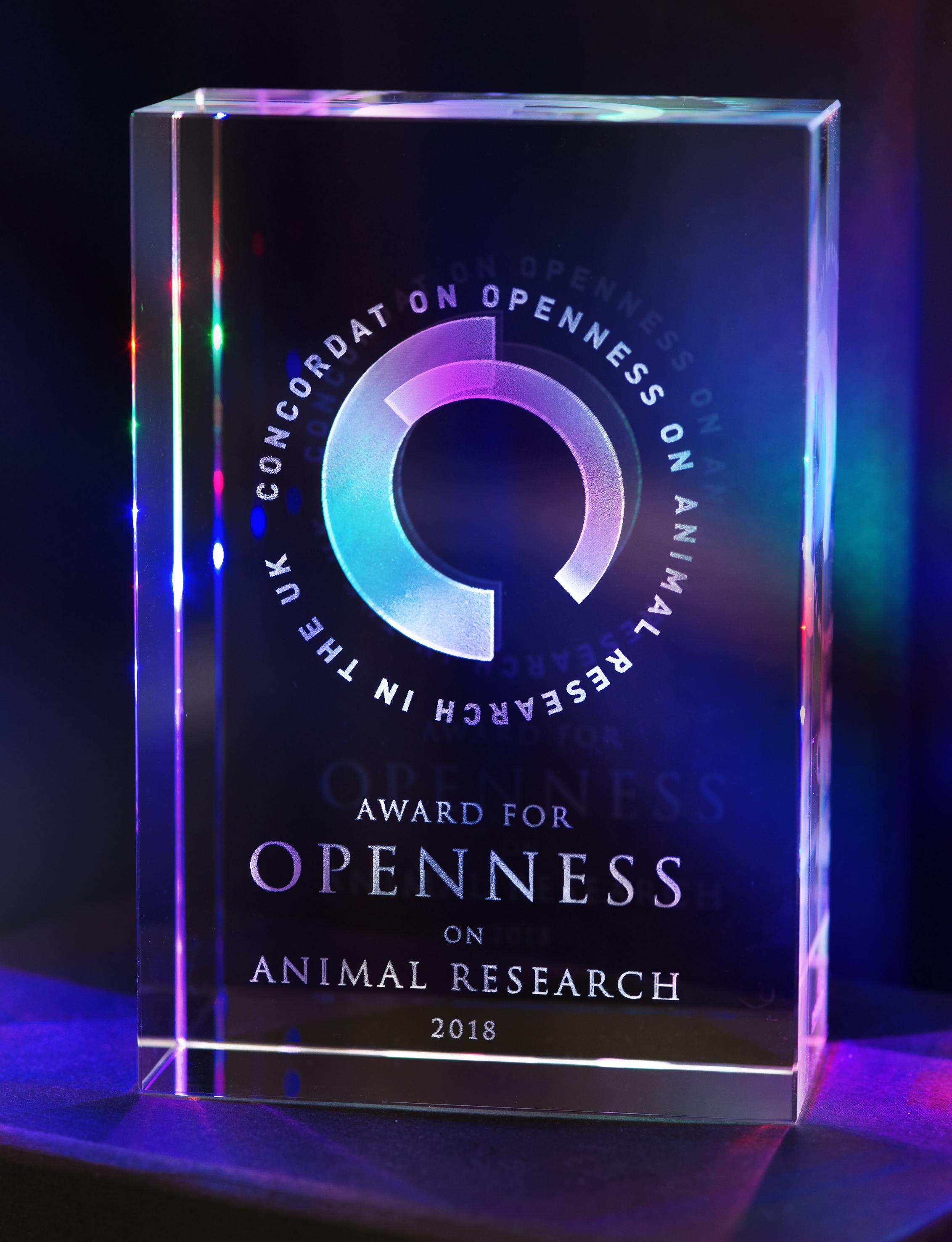 2018 Openness Award in Public Engagement Activity. 2018 Openness Award in Public Engagement Activity.